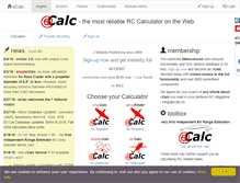 Tablet Screenshot of ecalc.ch